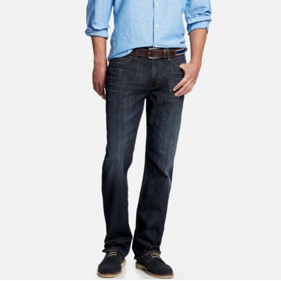 Banana Republic Men's Classic Straight Leg Jeans Dark Indigo Size 44 x 32 RT$120 - Picture 1 of 7